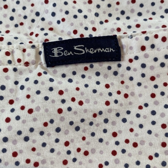 Ben Sherman Brighton Oxford Cotton S/S Stretch Fit Button Down Shirt XL - Picture 6 of 8